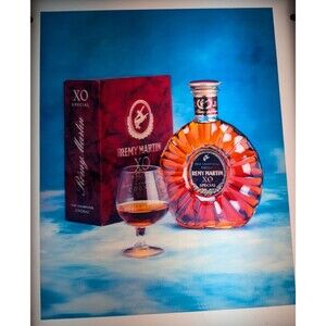 Remy Martin XO Cognac Artwork Photo Print 8" x 10" Lenticular 3D 3-D Advertising